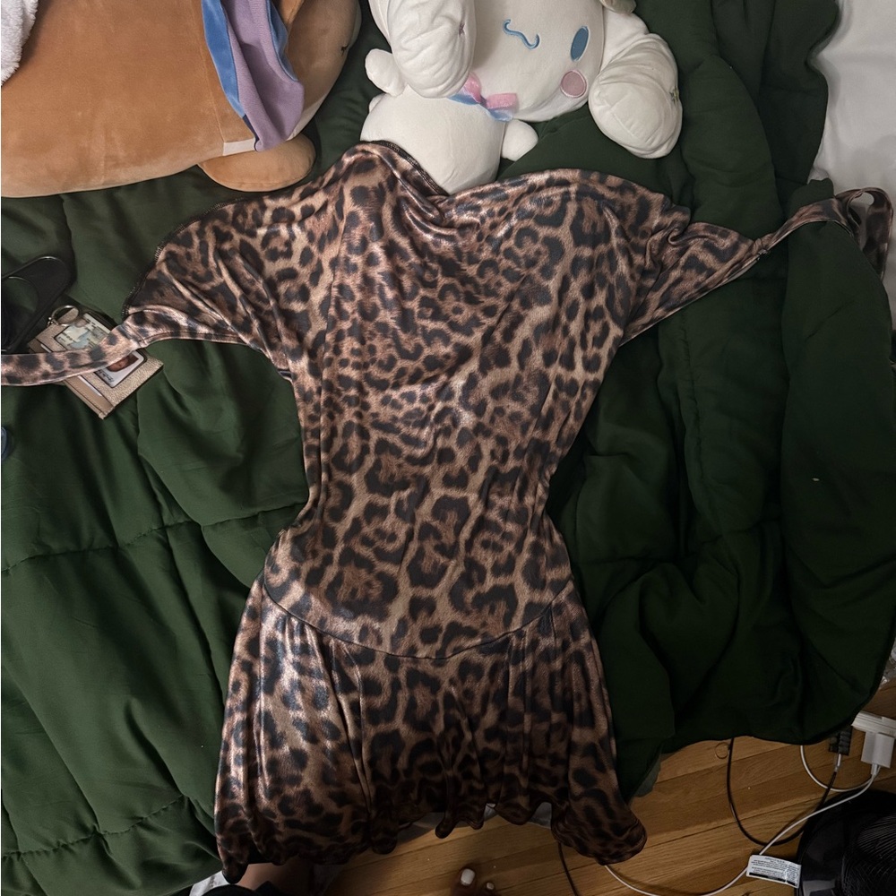 Leopard Print Dress